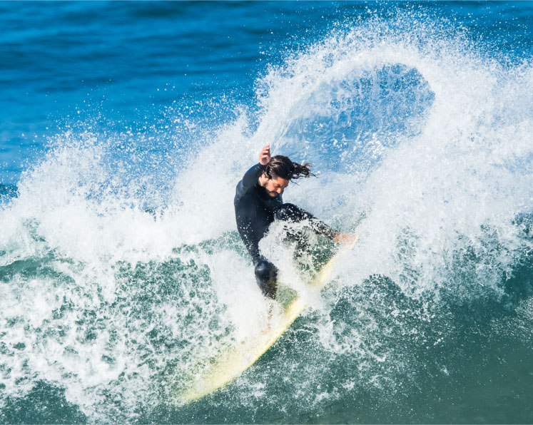 surfing